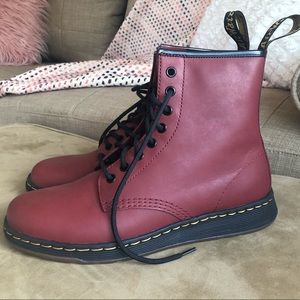 Dr Martens Newton DM Lite Cherry Red Discontinued